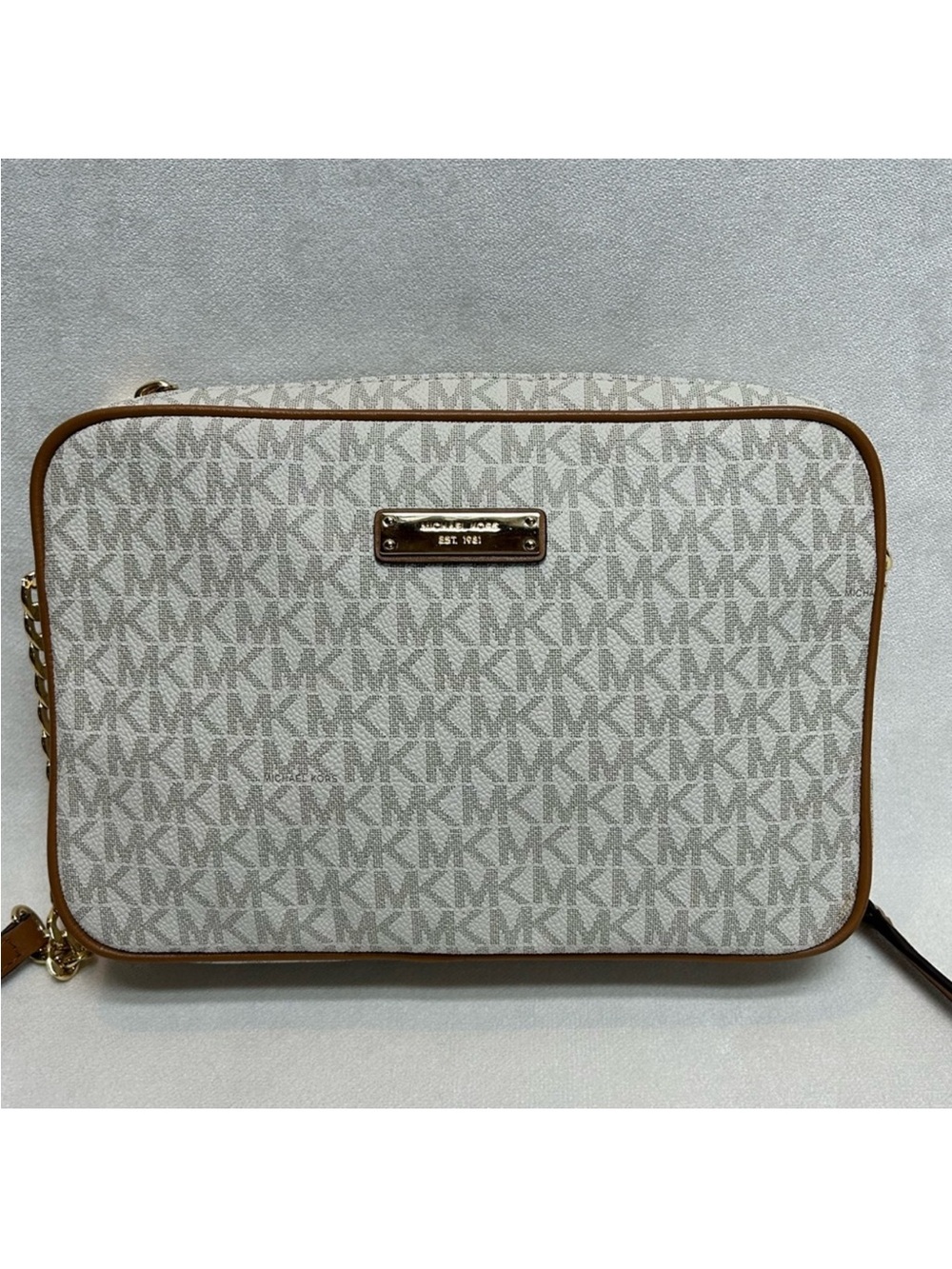 EUC Michael Kors Jet Set Large Crossbody - Picture 6 of 11